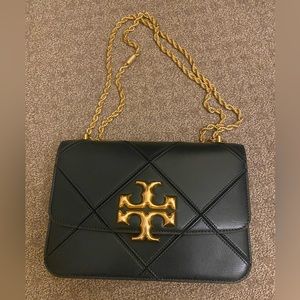 ‼️SOLD‼️ Tory Burch Eleanor Diamond Quilt Convertible Shoulder Bag Submarine
